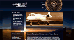 Desktop Screenshot of businessaviationcounsel.com